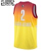 Maillot Enfant All-Star 2023 Team 2 Shai Gilgeous Alexander 2 Nike Orange Swingman